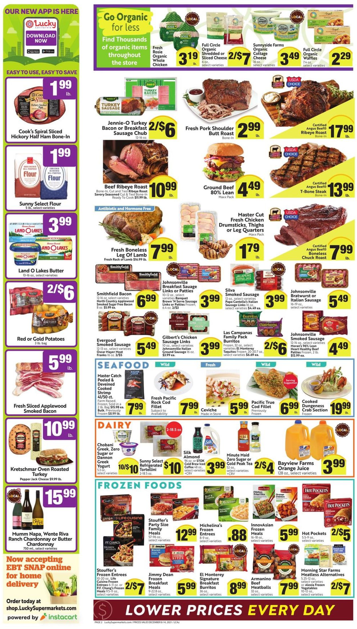 Lucky Supermarkets - Holiday 2021 Weekly Ad Circular - valid 12/08-12/14/2021 (Page 2)