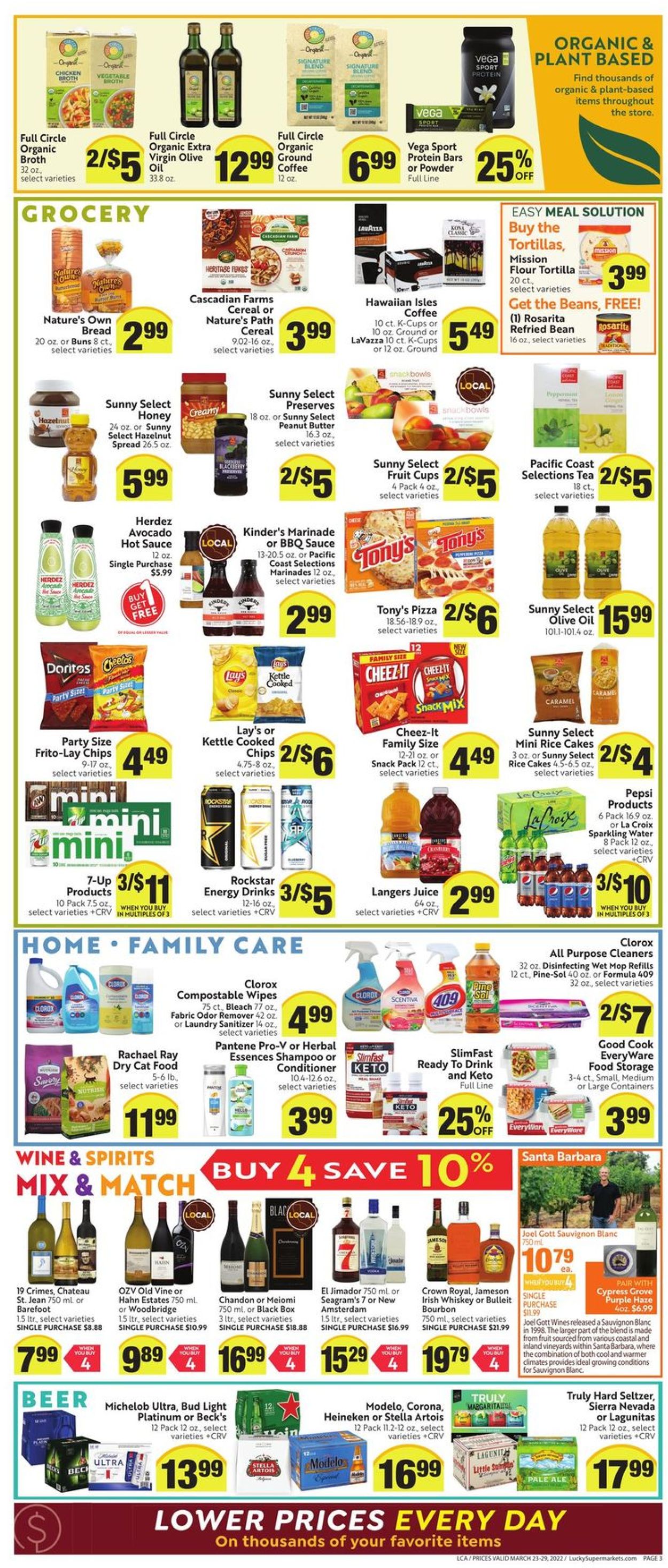Lucky Supermarkets Weekly Ad Circular - valid 03/23-03/29/2022 (Page 3)