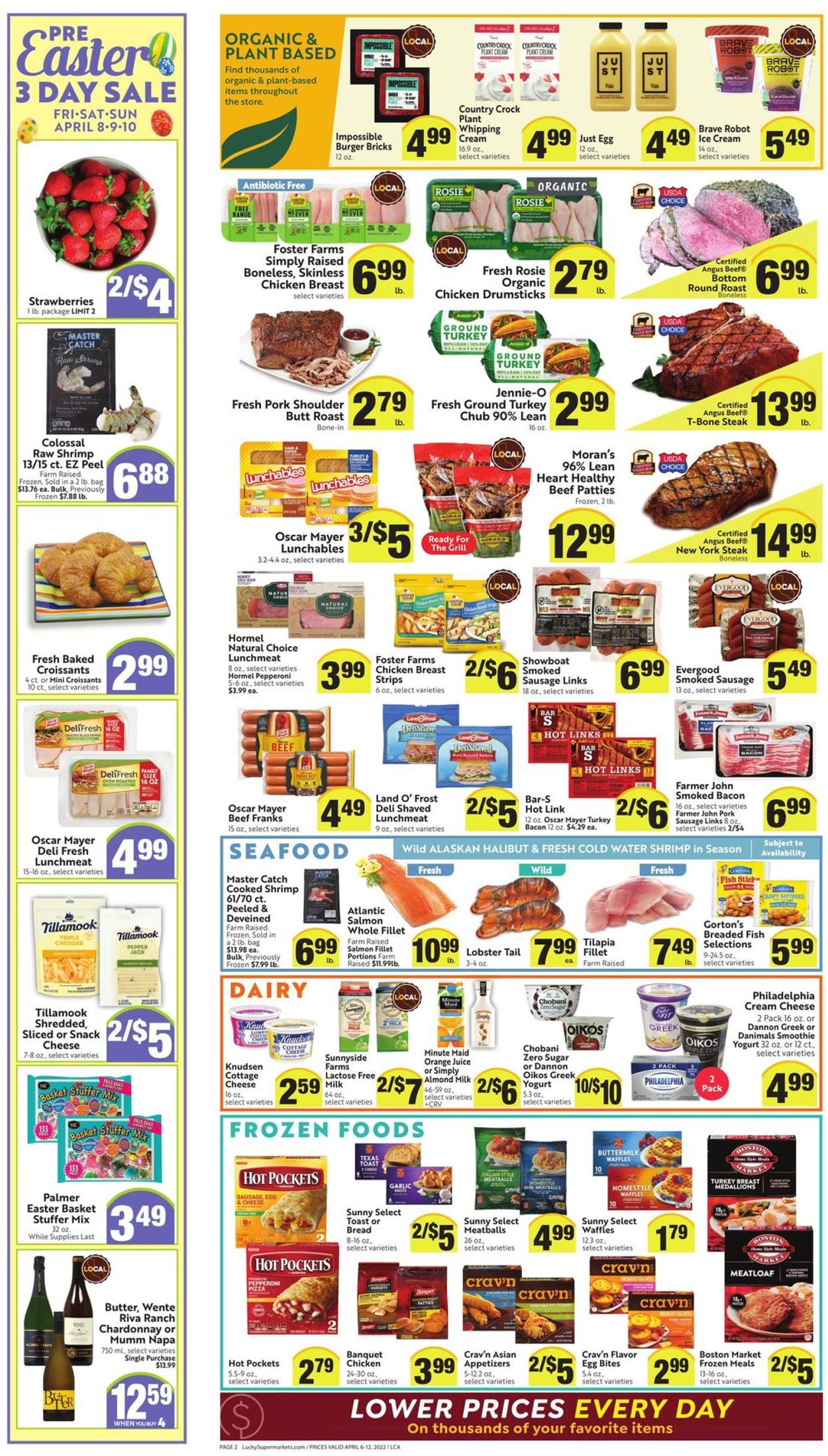 Lucky Supermarkets EASTER 2022 Weekly Ad Circular - valid 04/06-04/12/2022 (Page 2)