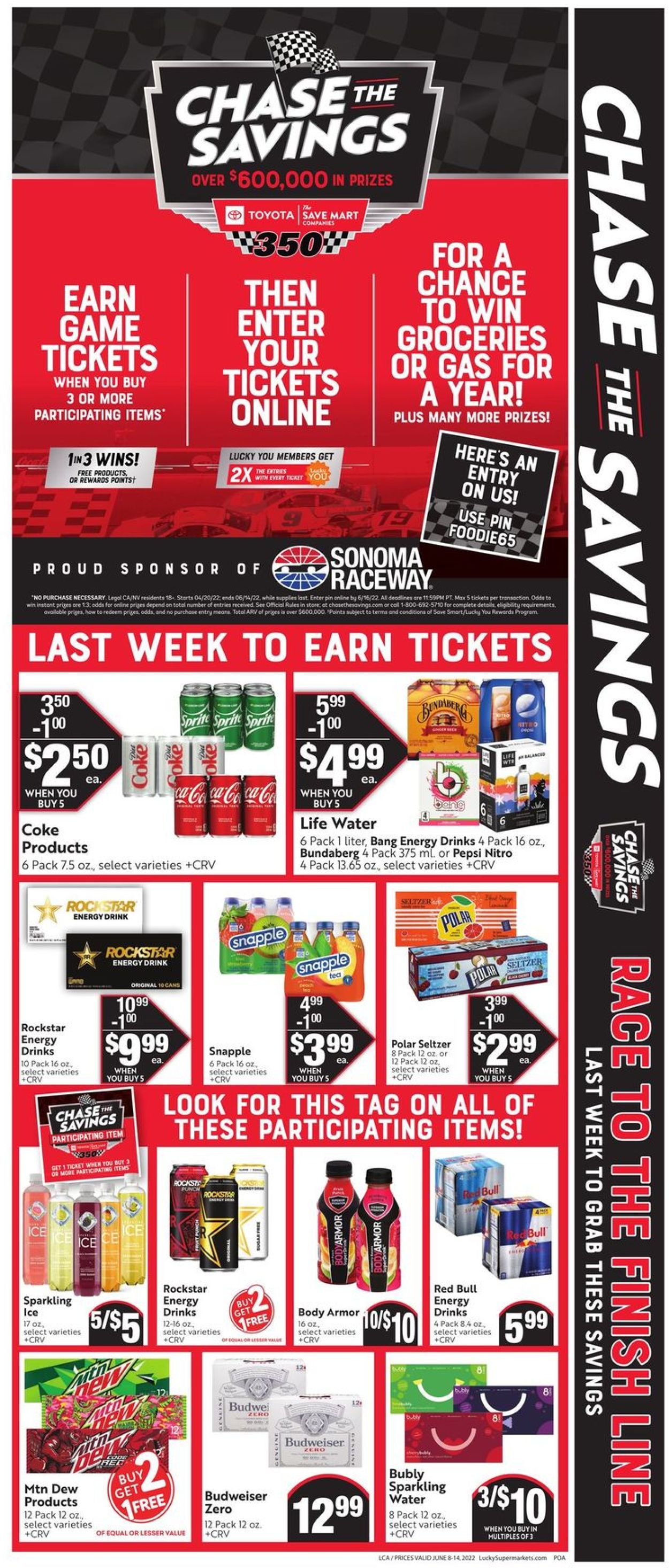Lucky Supermarkets Weekly Ad Circular - valid 06/08-06/14/2022 (Page 5)