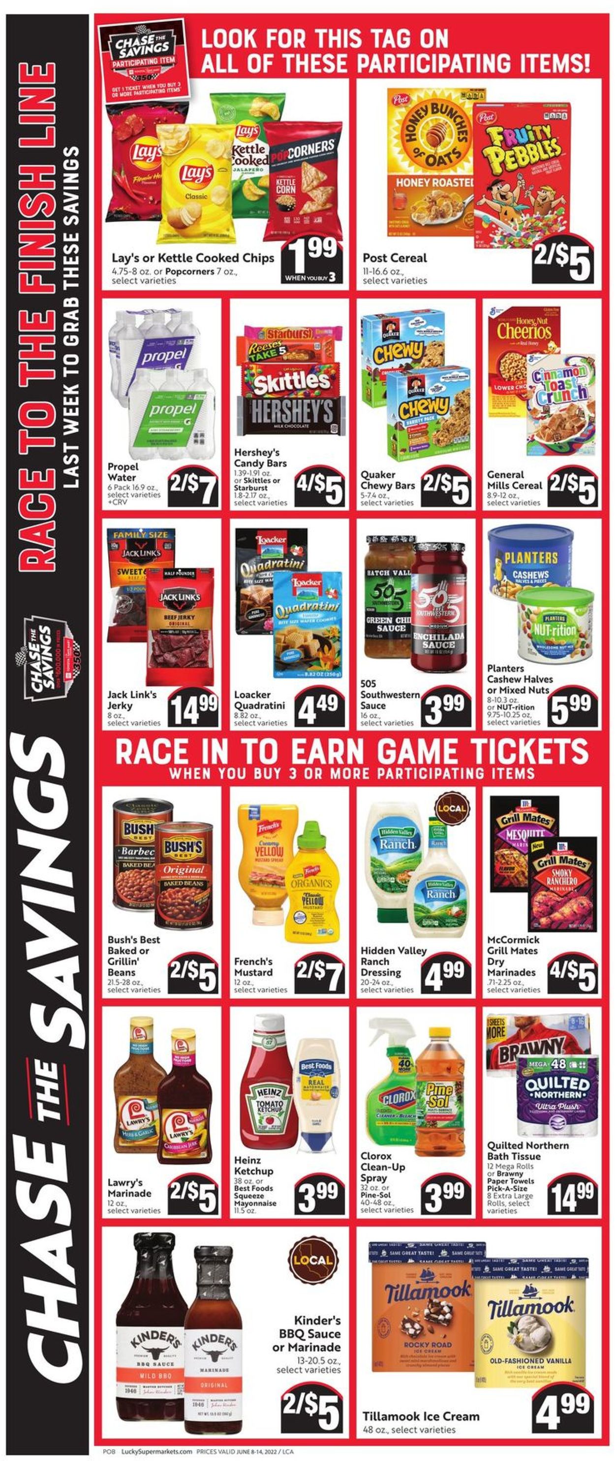 Lucky Supermarkets Weekly Ad Circular - valid 06/08-06/14/2022 (Page 6)