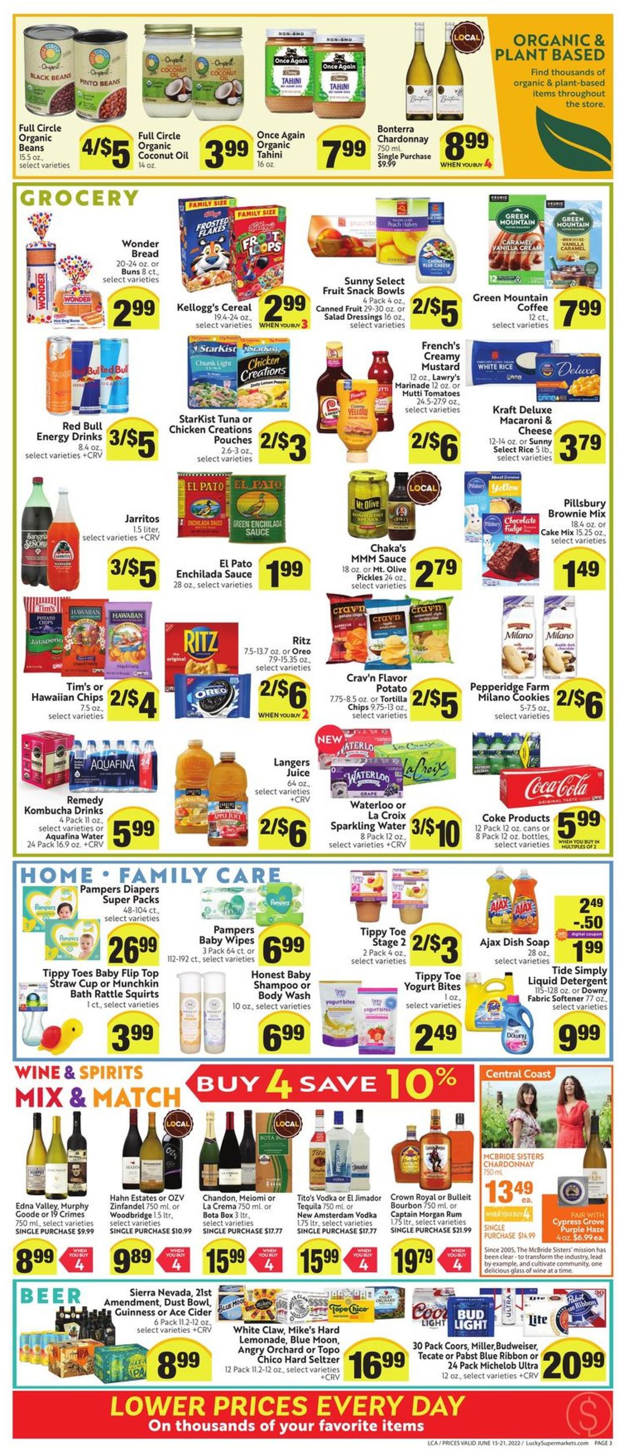 Lucky Supermarkets Weekly Ad Circular - valid 06/15-06/21/2022 (Page 3)