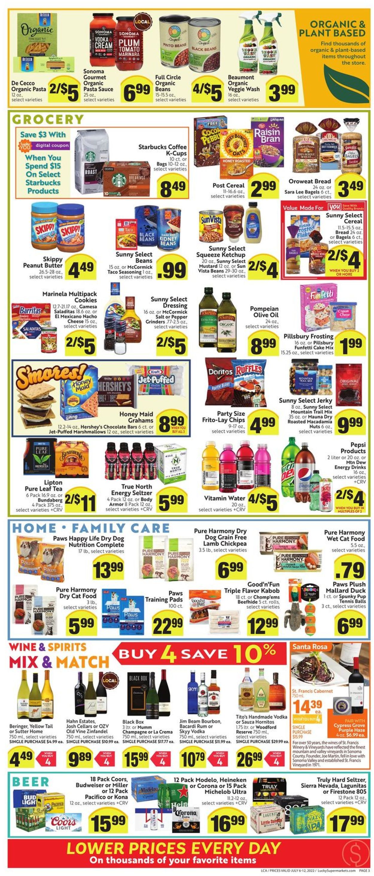 Lucky Supermarkets Weekly Ad Circular - valid 07/06-07/12/2022 (Page 3)