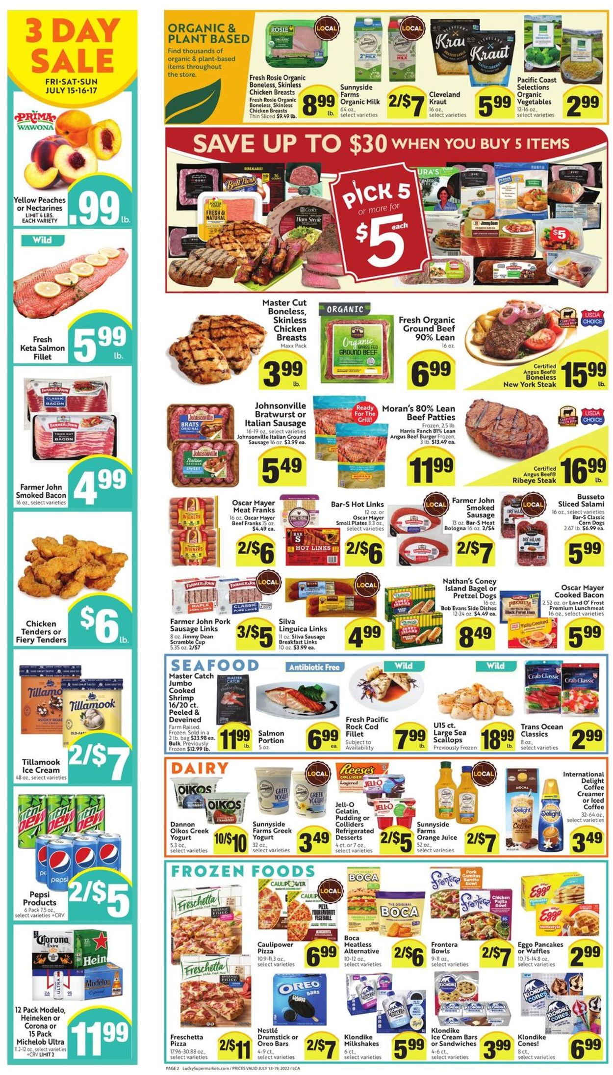 Lucky Supermarkets Weekly Ad Circular - valid 07/13-07/19/2022 (Page 2)