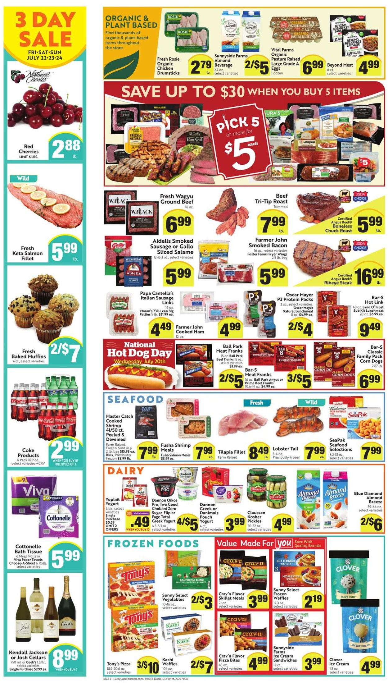 Lucky Supermarkets Weekly Ad Circular - valid 07/20-07/26/2022 (Page 2)