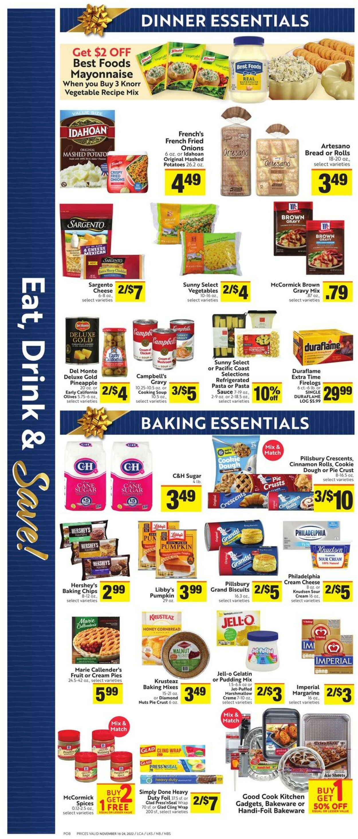 Lucky Supermarkets Weekly Ad Circular - valid 11/16-11/24/2022 (Page 6)
