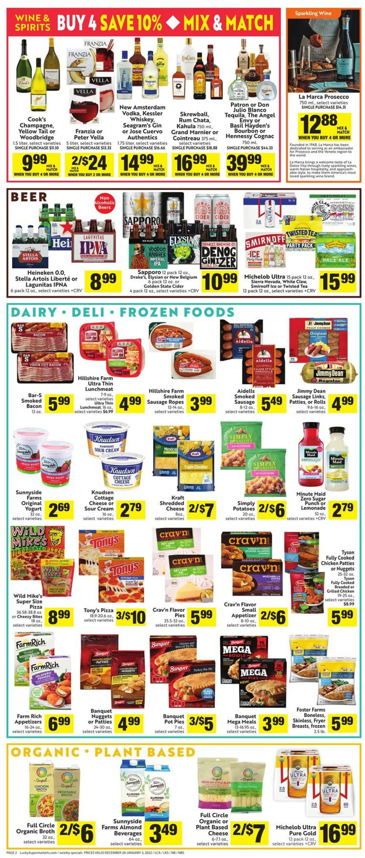 Lucky Supermarkets Weekly Ad Circular - valid 12/28-01/03/2023 (Page 2)