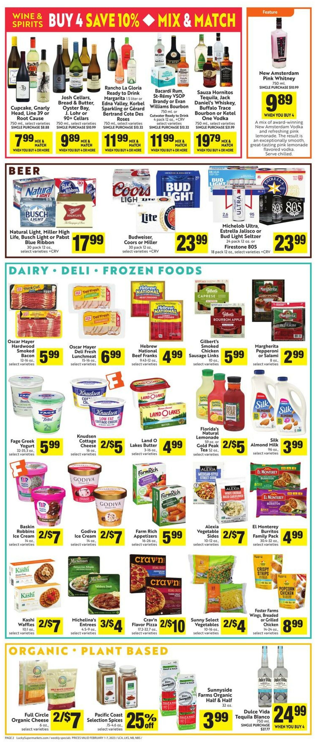 Lucky Supermarkets Weekly Ad Circular - valid 02/01-02/07/2023 (Page 2)