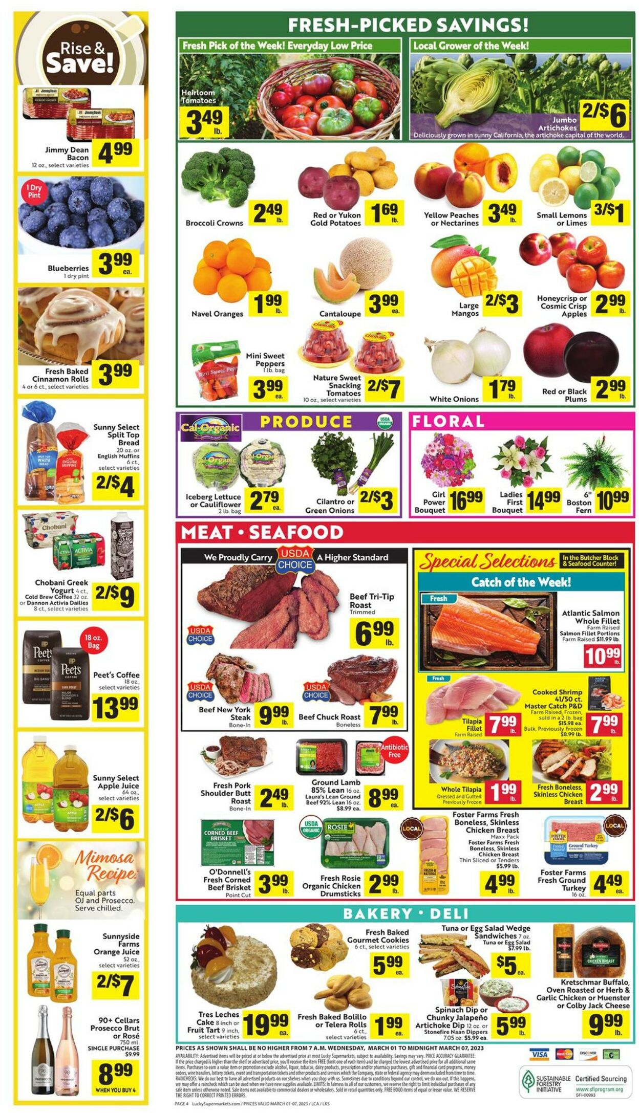 Lucky Supermarkets Weekly Ad Circular - valid 03/01-03/07/2023 (Page 4)