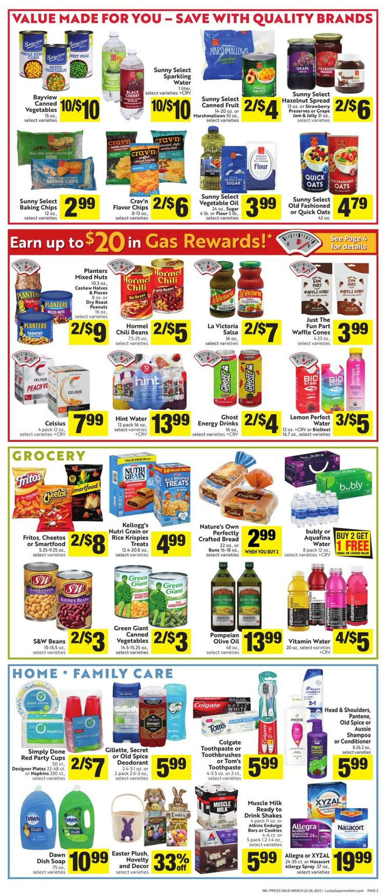 Lucky Supermarkets Weekly Ad Circular - valid 03/22-03/28/2023 (Page 3)