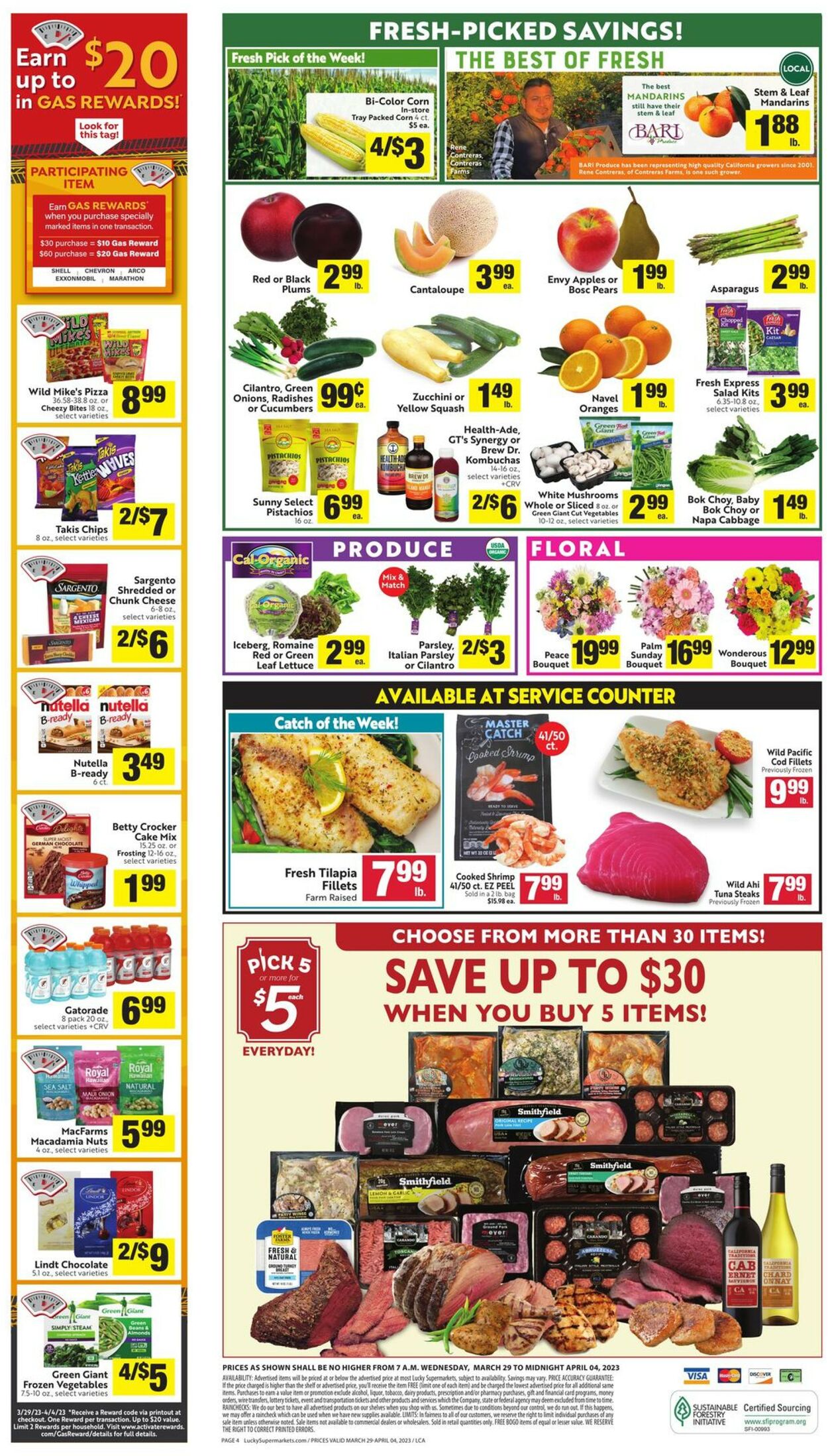 Lucky Supermarkets Weekly Ad Circular - valid 03/29-04/04/2023 (Page 4)