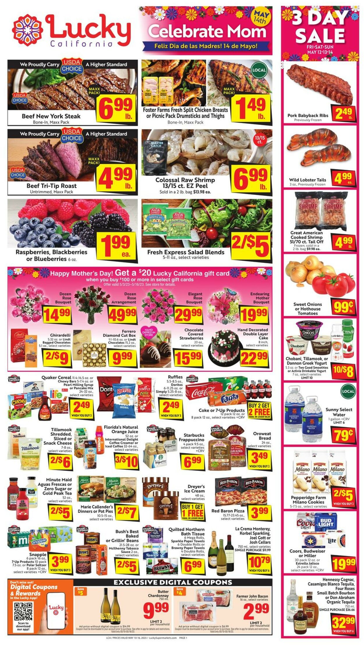 Lucky Supermarkets Weekly Ad Circular - valid 05/10-05/16/2023