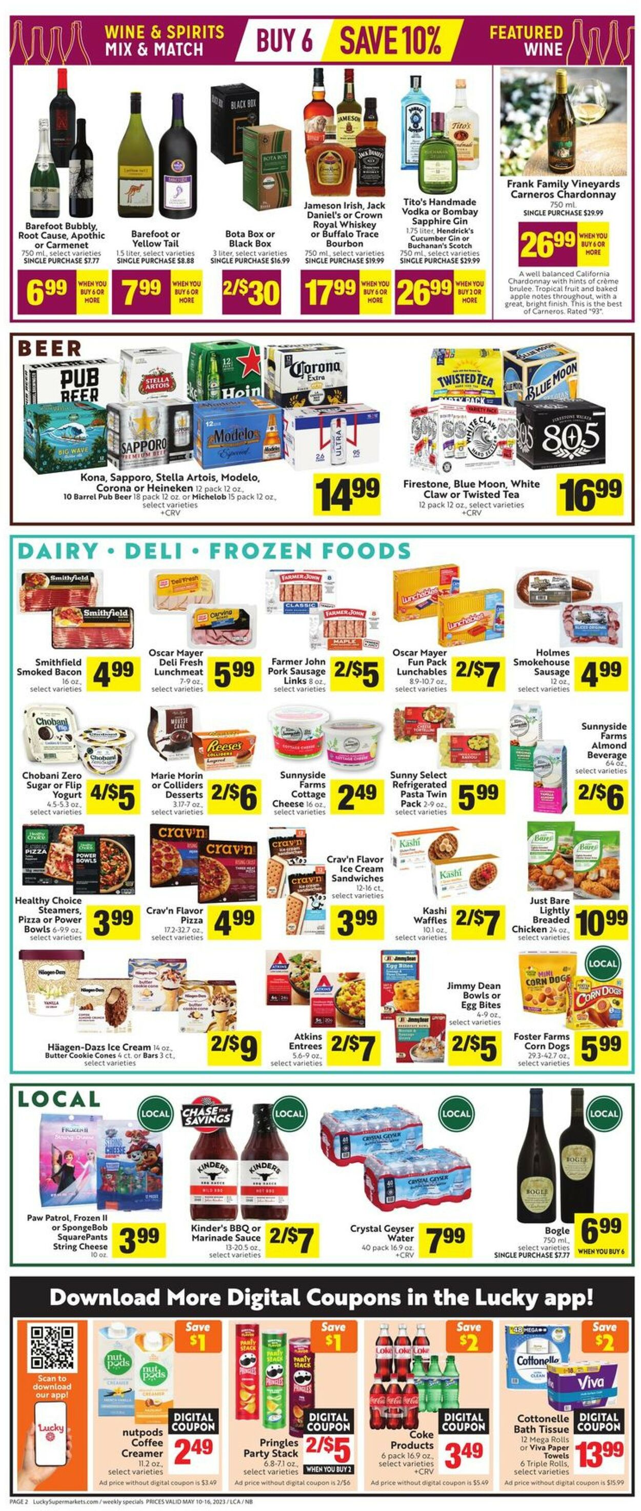 Lucky Supermarkets Weekly Ad Circular - valid 05/10-05/16/2023 (Page 2)