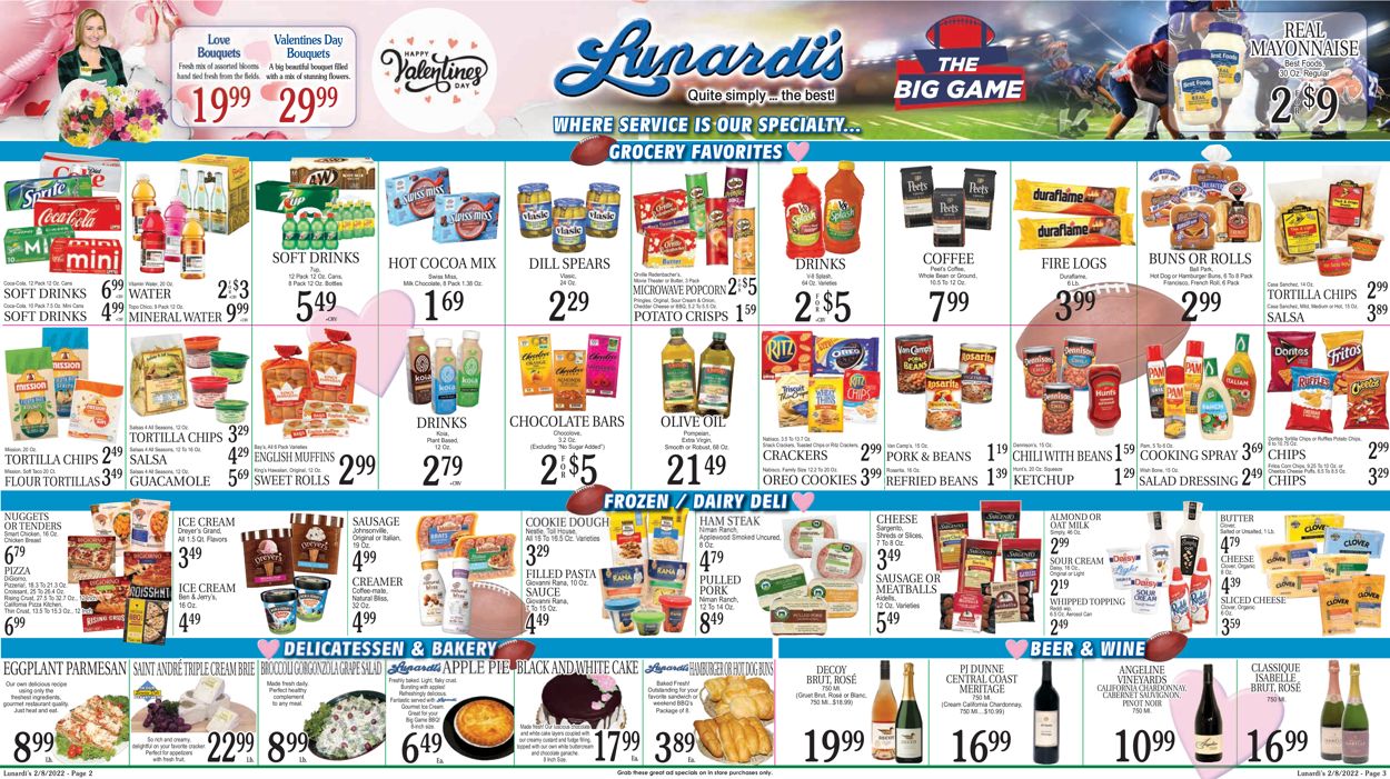 Lunardi's Weekly Ad Circular - valid 02/08-02/14/2022 (Page 2)