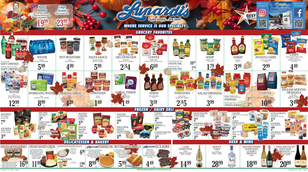 Lunardi's Weekly Ad Circular - valid 10/17-10/24/2023 (Page 2)