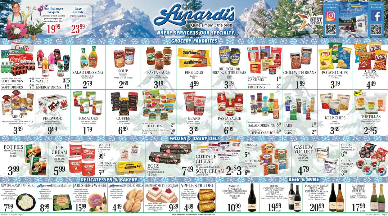 Lunardi's Weekly Ad Circular - valid 01/16-01/23/2024 (Page 2)