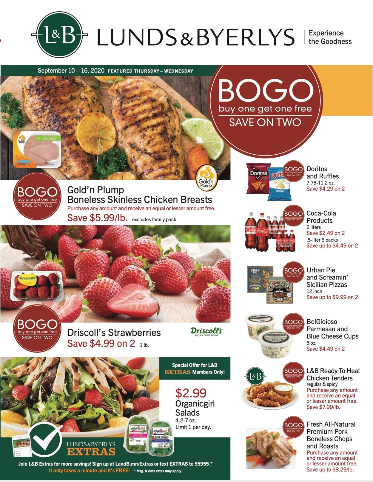 Lunds & Byerlys Weekly Ad Circular - valid 09/10-09/16/2020