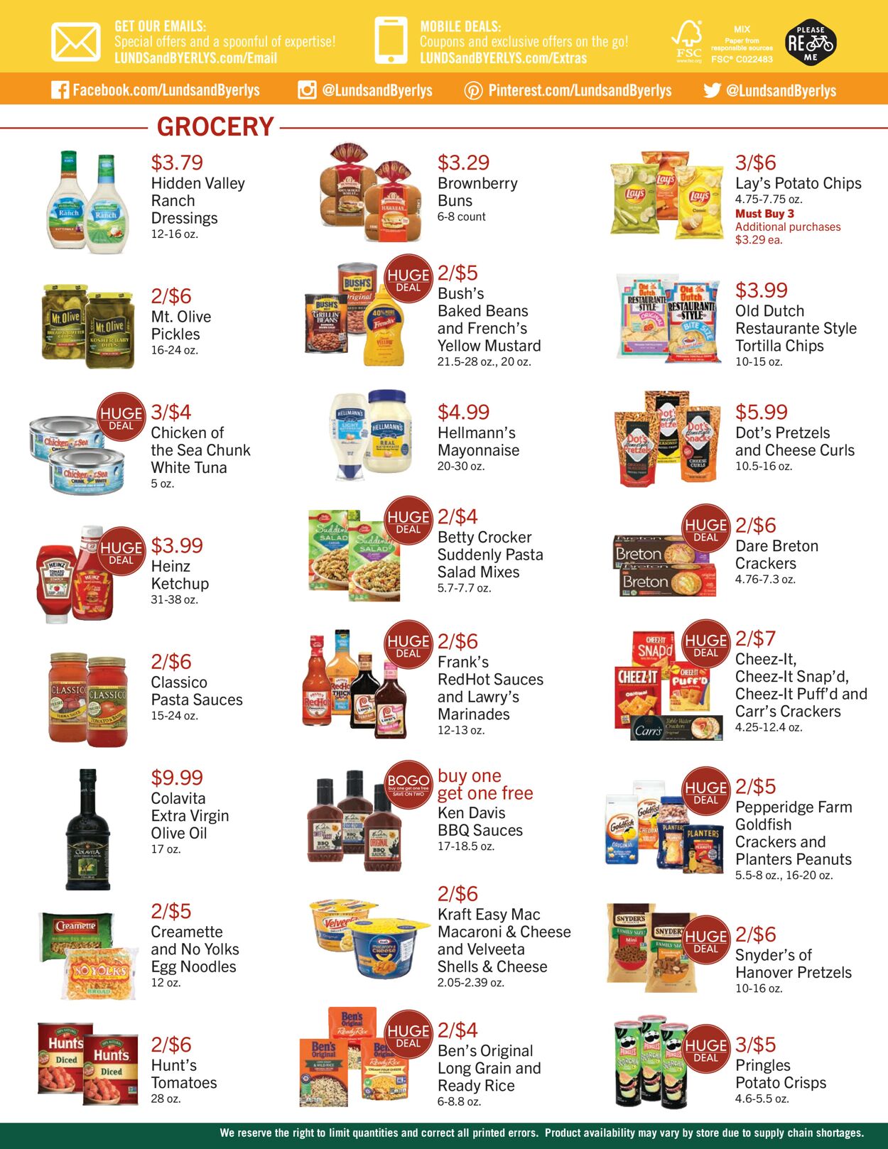 Lunds & Byerlys Weekly Ad Circular - valid 09/01-09/07/2022 (Page 3)
