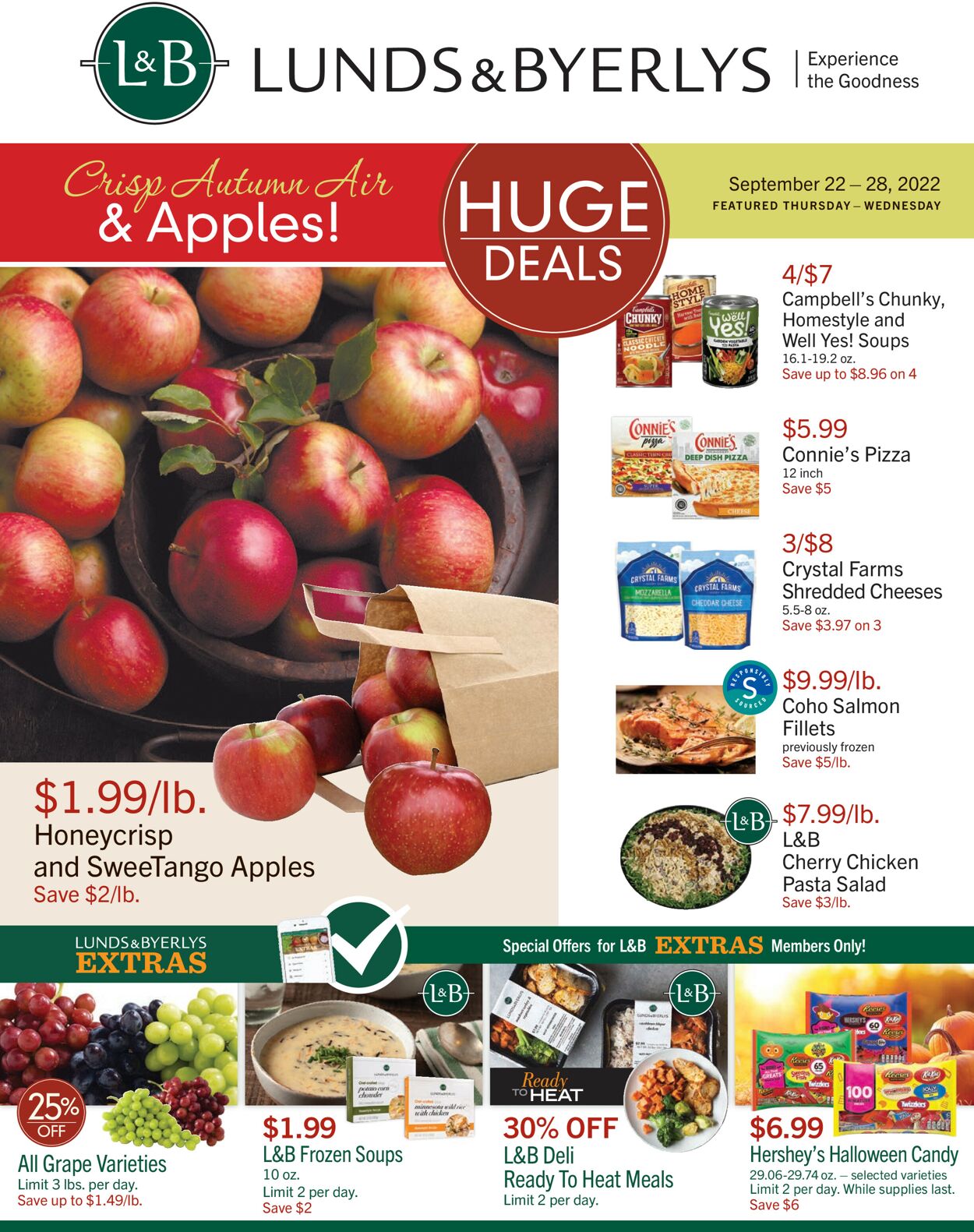 Lunds & Byerlys Weekly Ad Circular - valid 09/22-09/28/2022