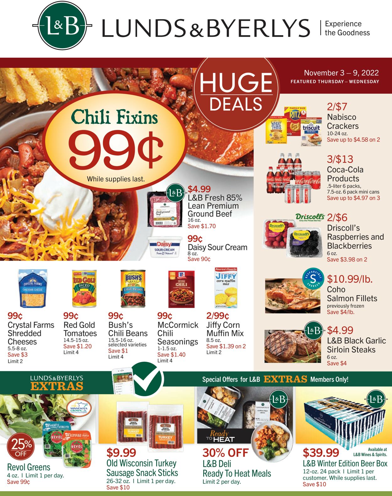 Lunds & Byerlys Weekly Ad Circular - valid 11/03-11/09/2022