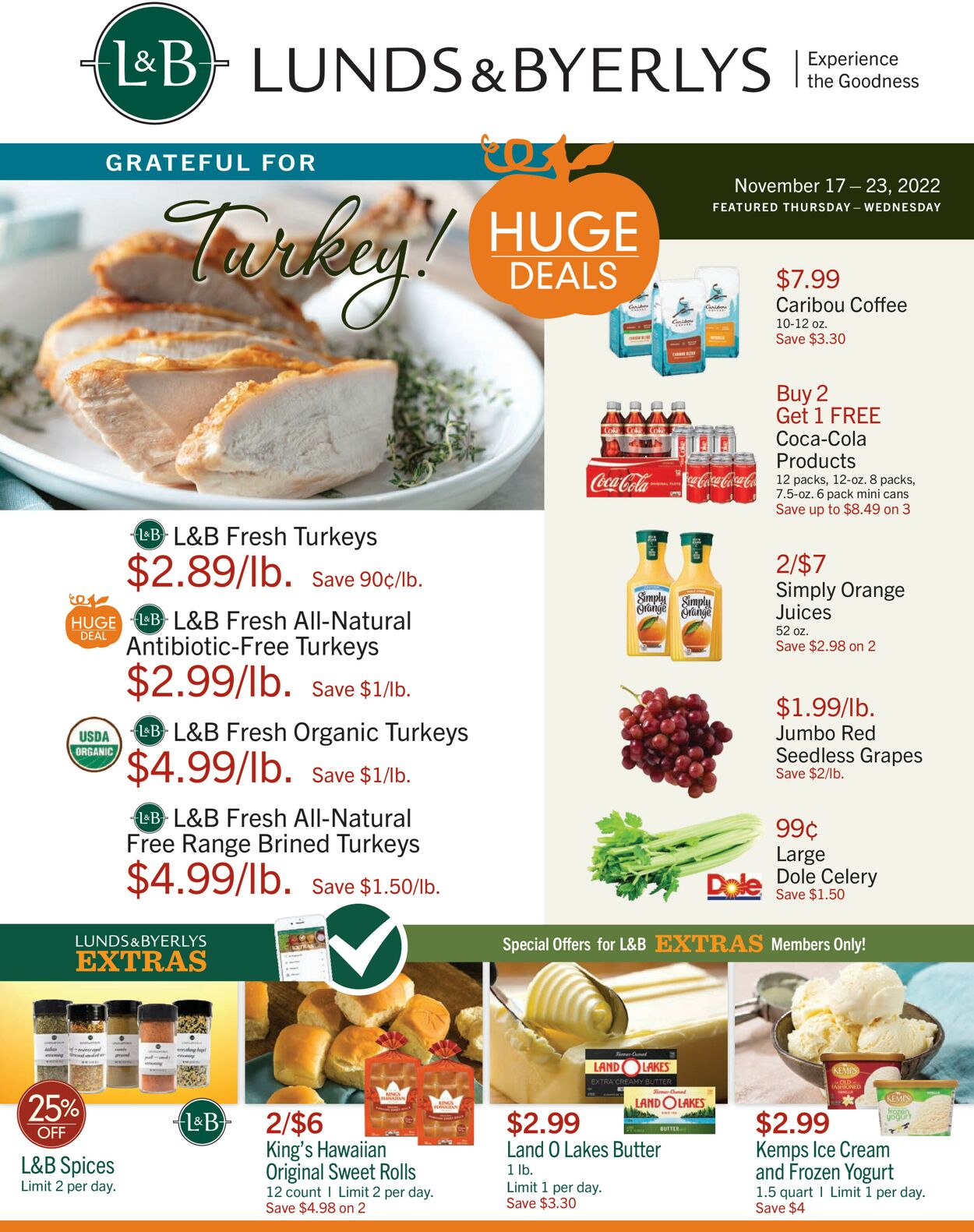 Lunds & Byerlys Weekly Ad Circular - valid 11/17-11/23/2022