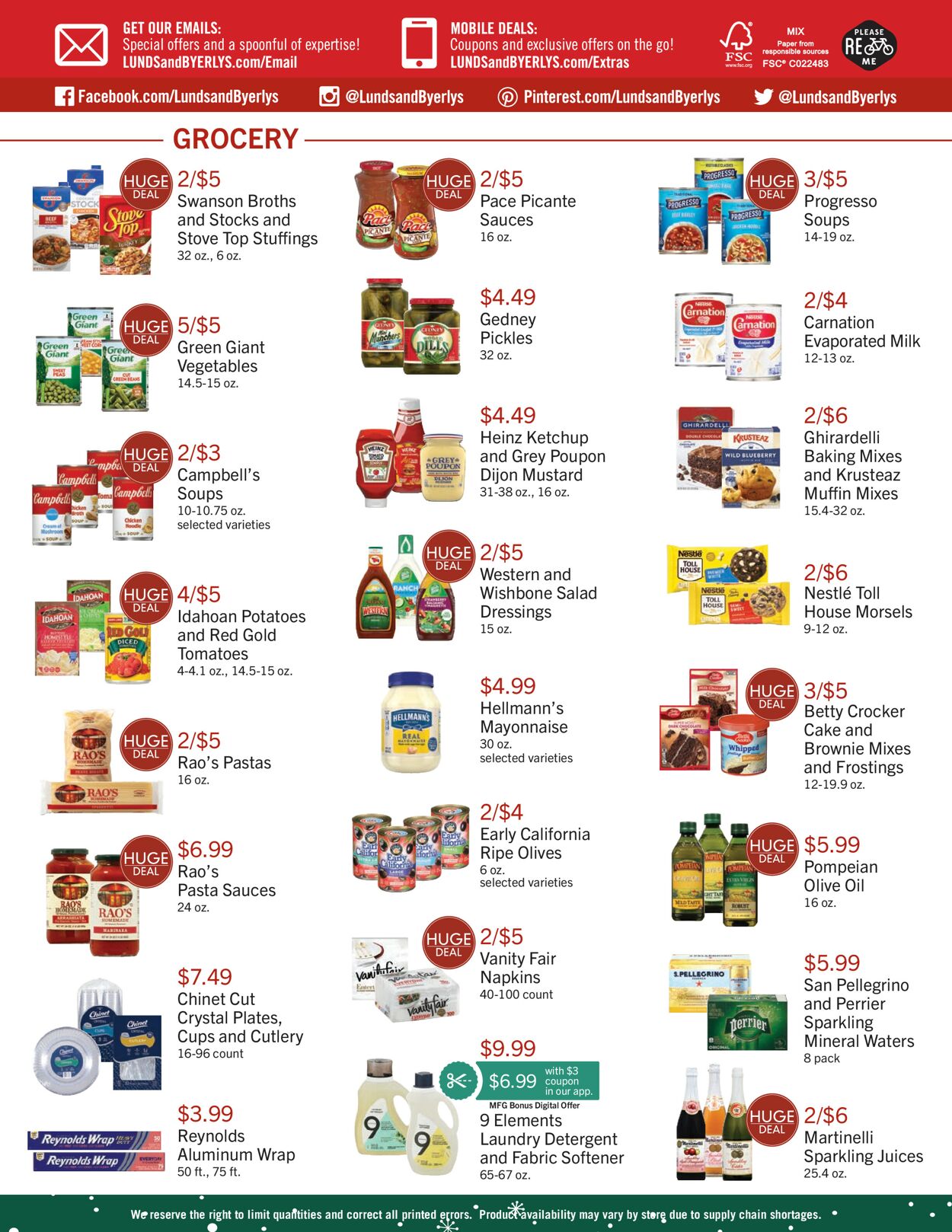 Lunds & Byerlys Weekly Ad Circular - valid 12/15-12/21/2022 (Page 3)