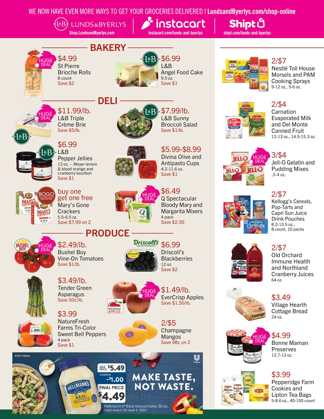 Lunds & Byerlys Weekly Ad Circular - valid 03/30-04/05/2023 (Page 2)