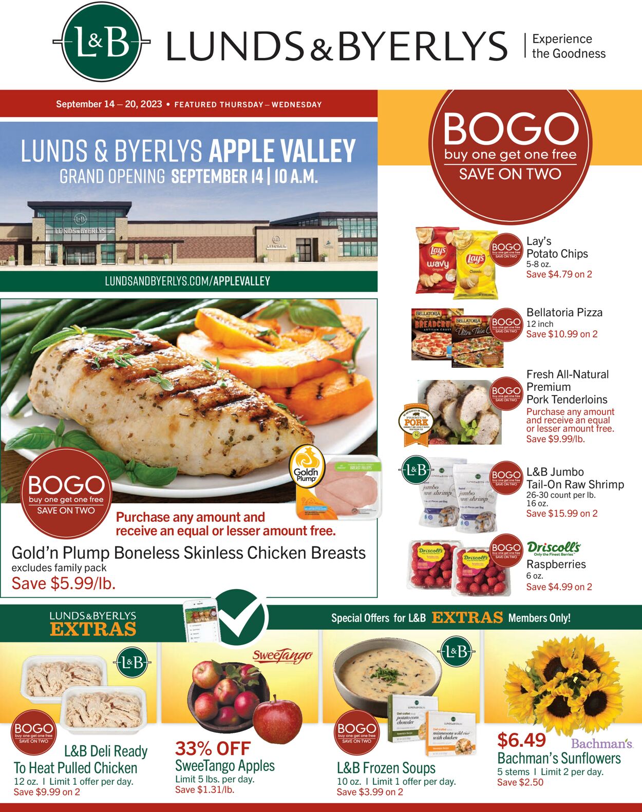 Lunds & Byerlys Weekly Ad Circular - valid 09/14-09/20/2023