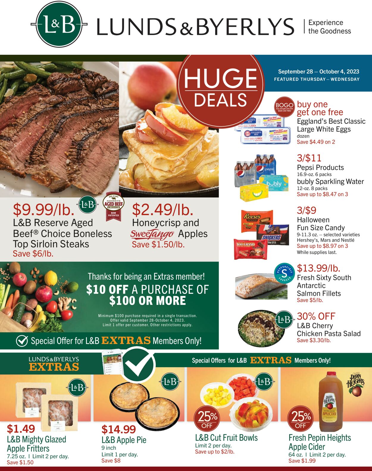Lunds & Byerlys Weekly Ad Circular - valid 09/28-10/04/2023