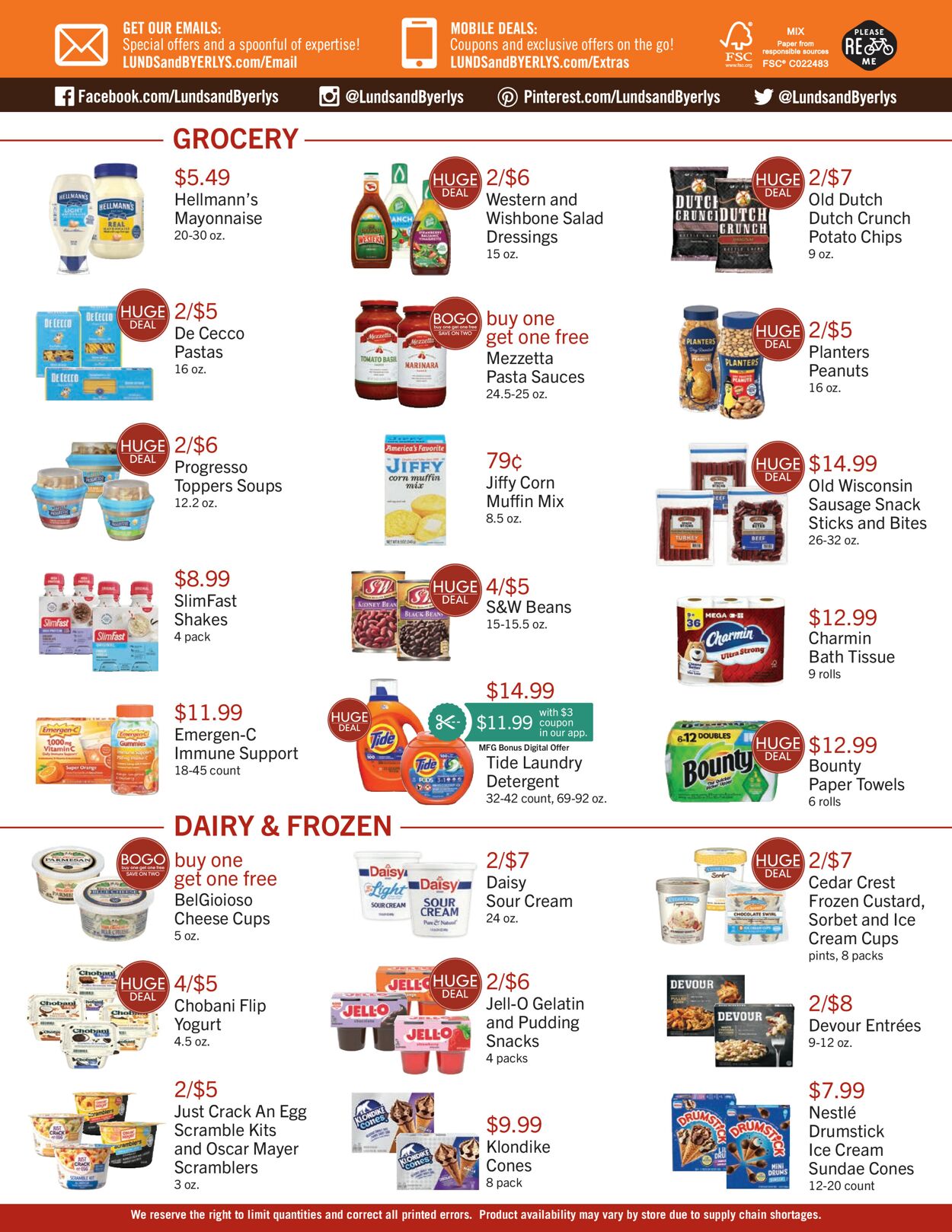 Lunds & Byerlys Weekly Ad Circular - valid 10/26-11/01/2023 (Page 3)