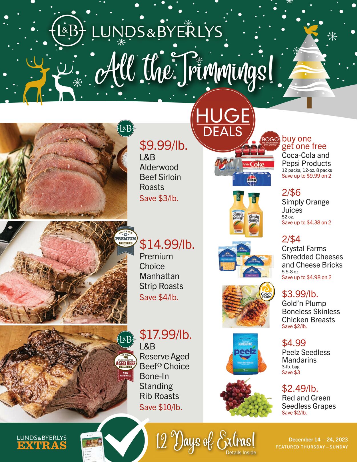 Lunds & Byerlys Weekly Ad Circular - valid 12/14-12/20/2023