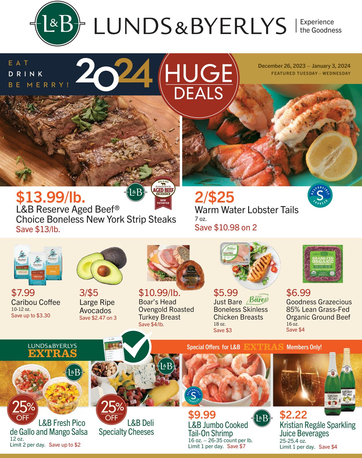 Lunds & Byerlys Weekly Ad Circular - valid 12/21-12/27/2023