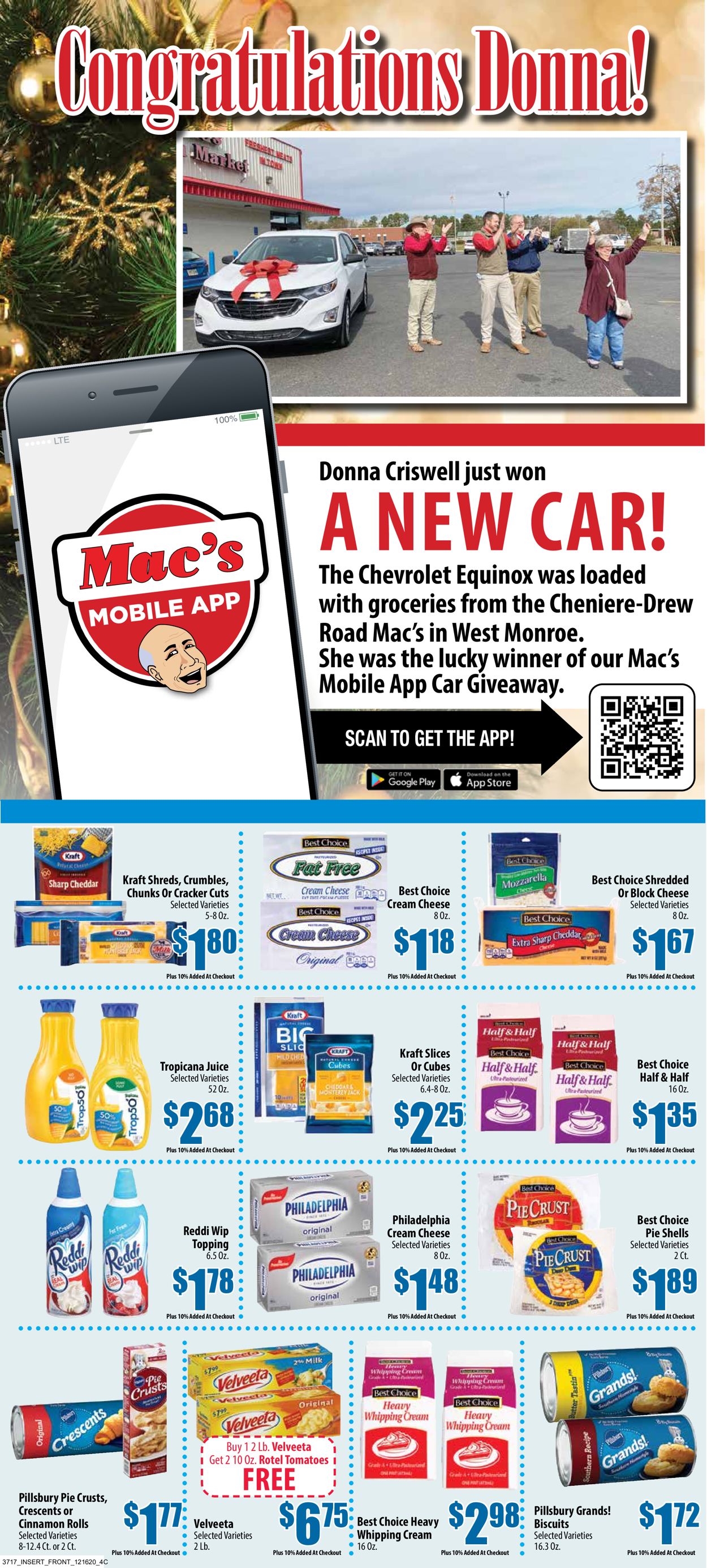 Mac's Freshmarket Christmas ad 2020 Weekly Ad Circular - valid 12/16-12/29/2020 (Page 5)