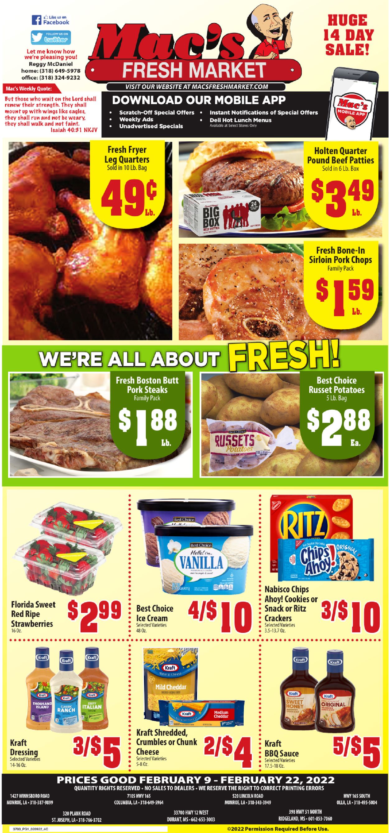 Mac's Freshmarket Weekly Ad Circular - valid 02/09-02/22/2022 (Page 3)