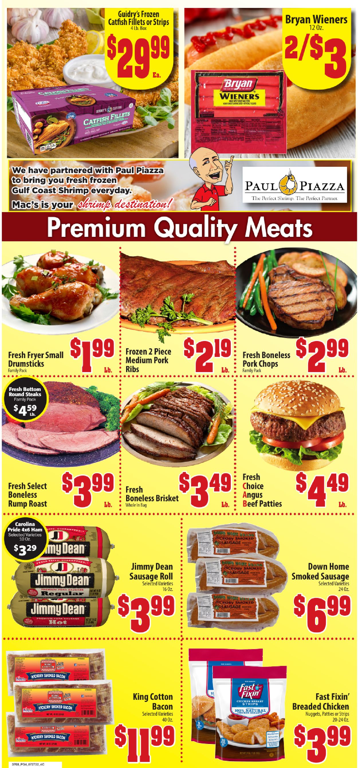 Mac's Freshmarket Weekly Ad Circular - valid 07/27-08/09/2022 (Page 4)