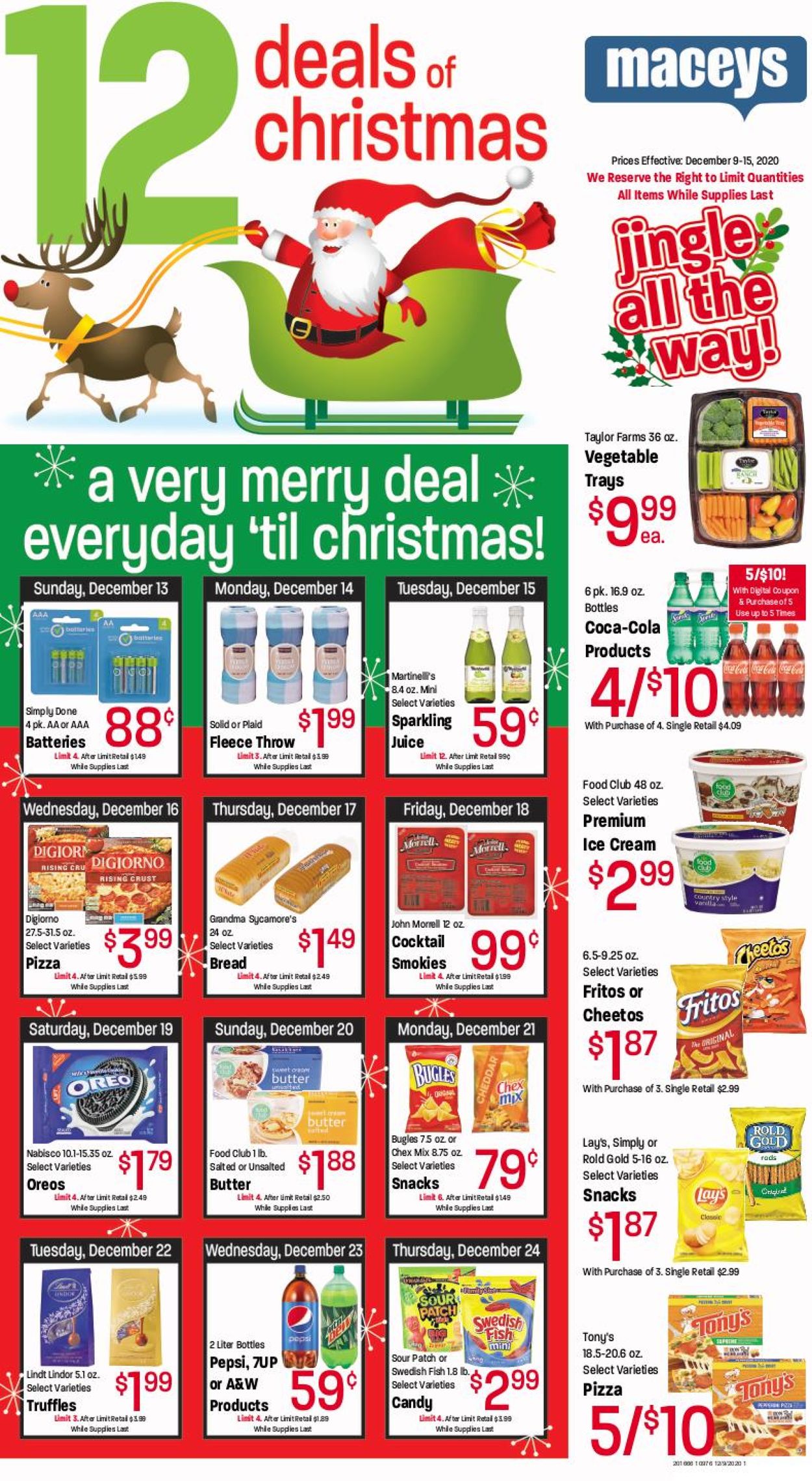 Maceys Deals of Christmas 2020 Weekly Ad Circular - valid 12/09-12/15/2020