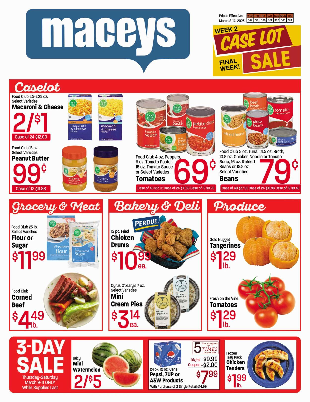 Maceys Weekly Ad Circular - valid 03/08-03/14/2023