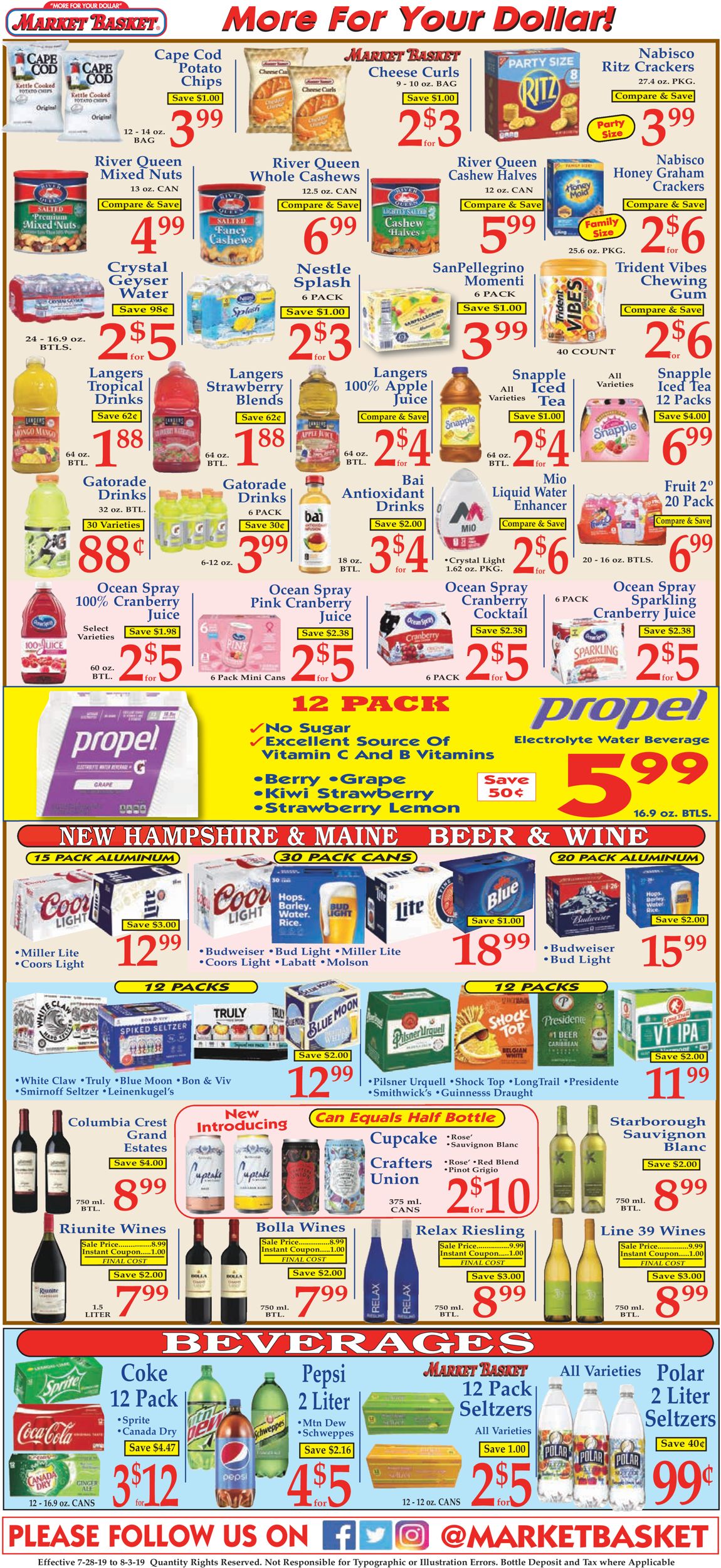 Market Basket Weekly Ad Circular - valid 07/28-08/03/2019 (Page 8)