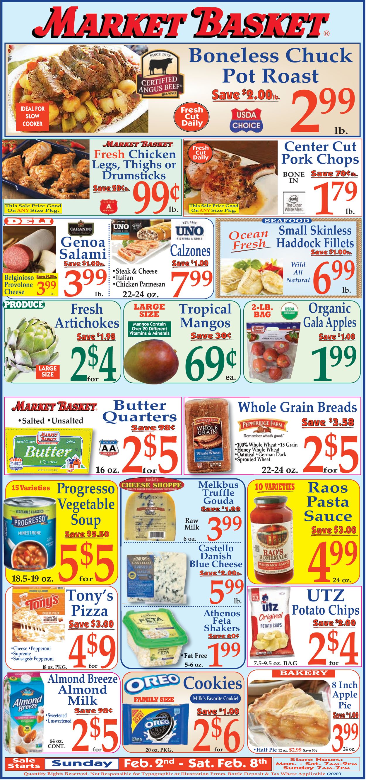 Market Basket Weekly Ad Circular - valid 02/02-02/08/2020