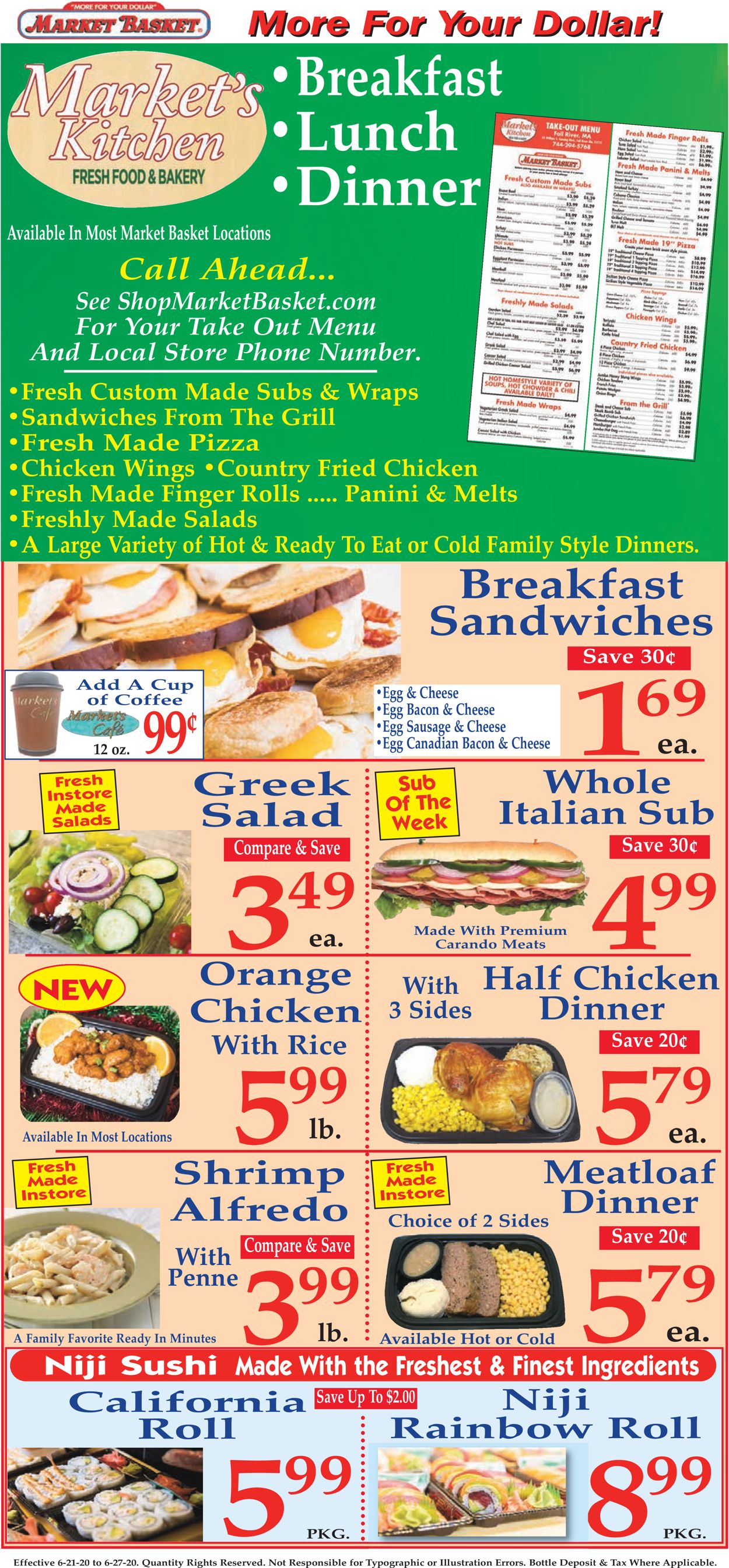 Market Basket Weekly Ad Circular - valid 06/21-06/27/2020 (Page 2)