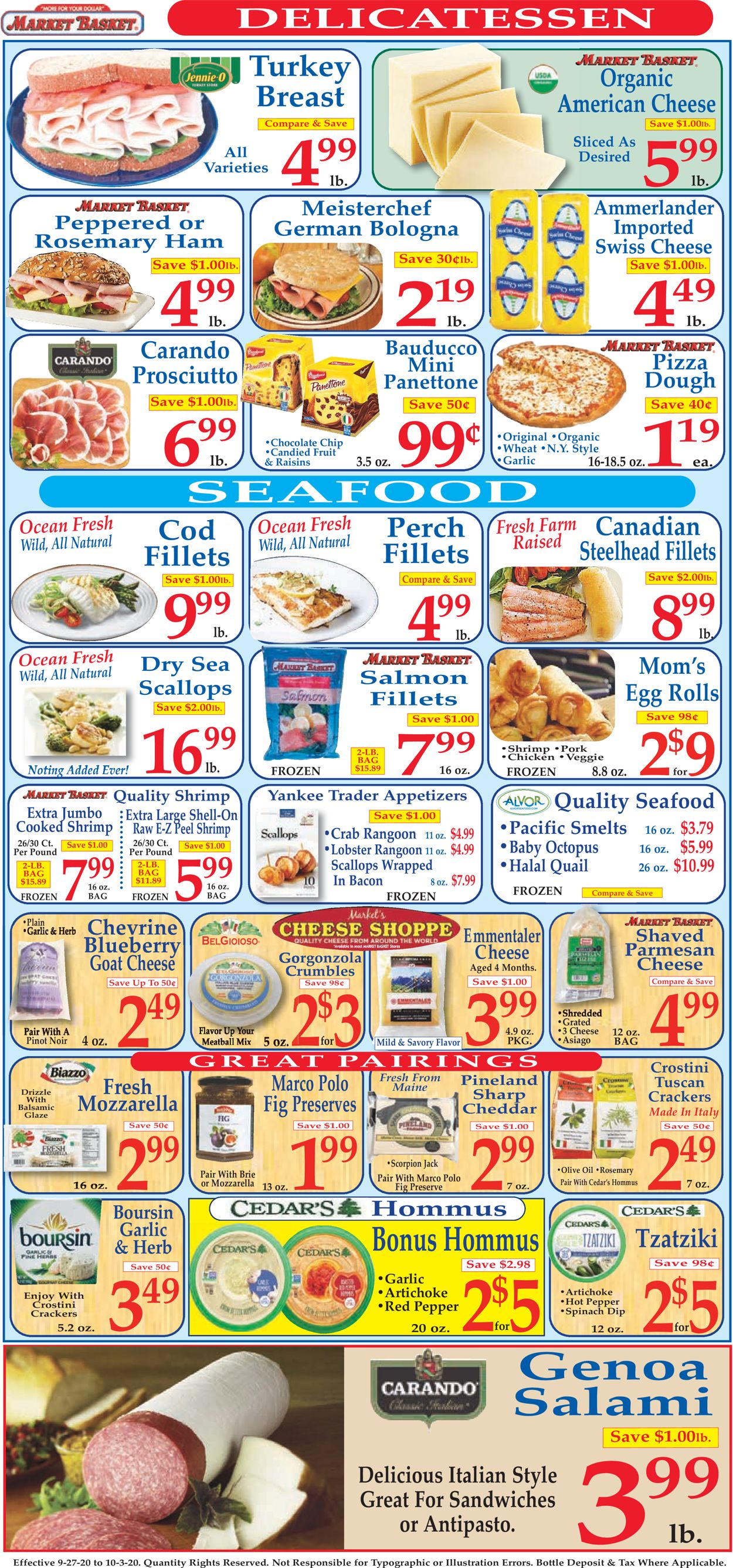 Market Basket Weekly Ad Circular - valid 09/27-10/03/2020 (Page 3)
