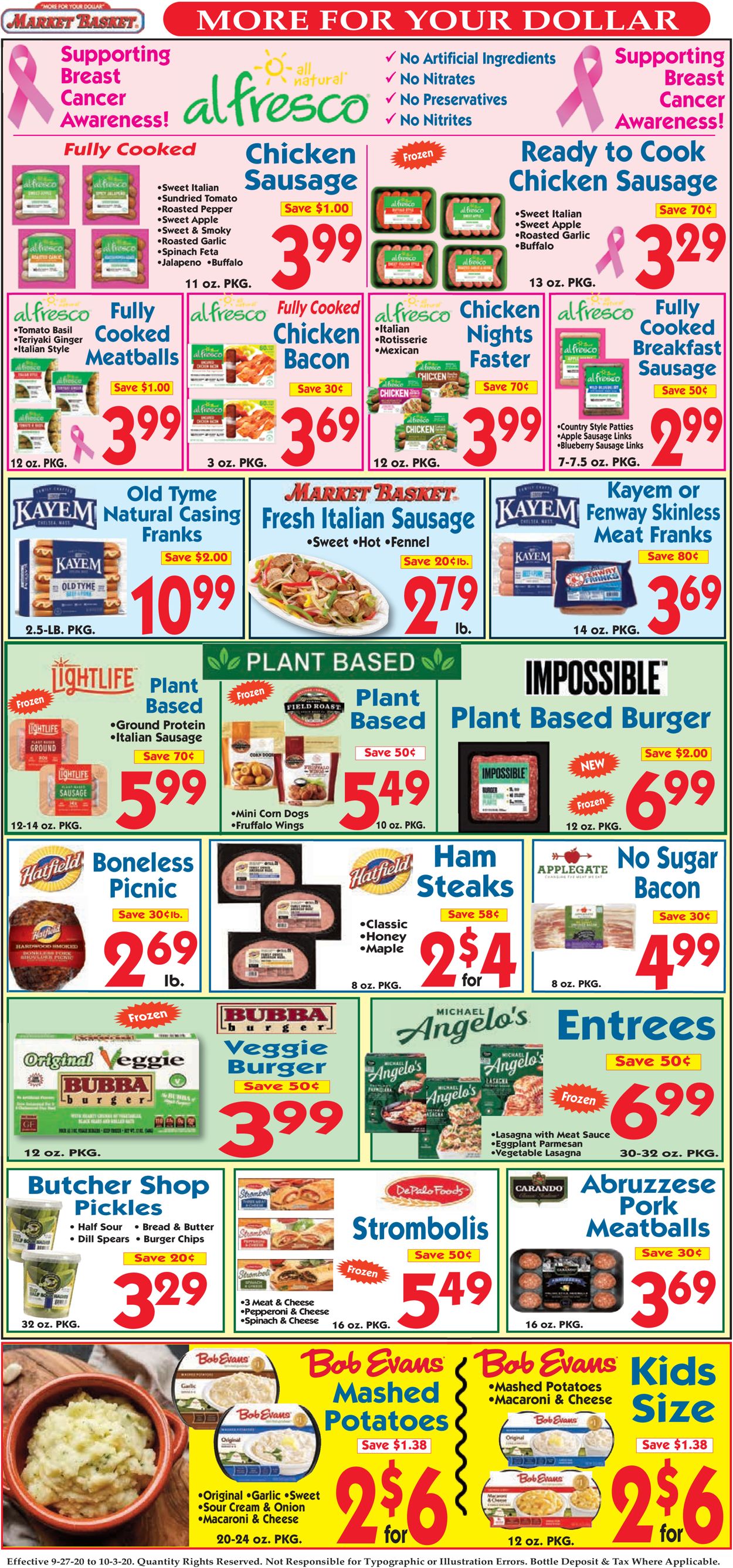 Market Basket Weekly Ad Circular - valid 09/27-10/03/2020 (Page 5)