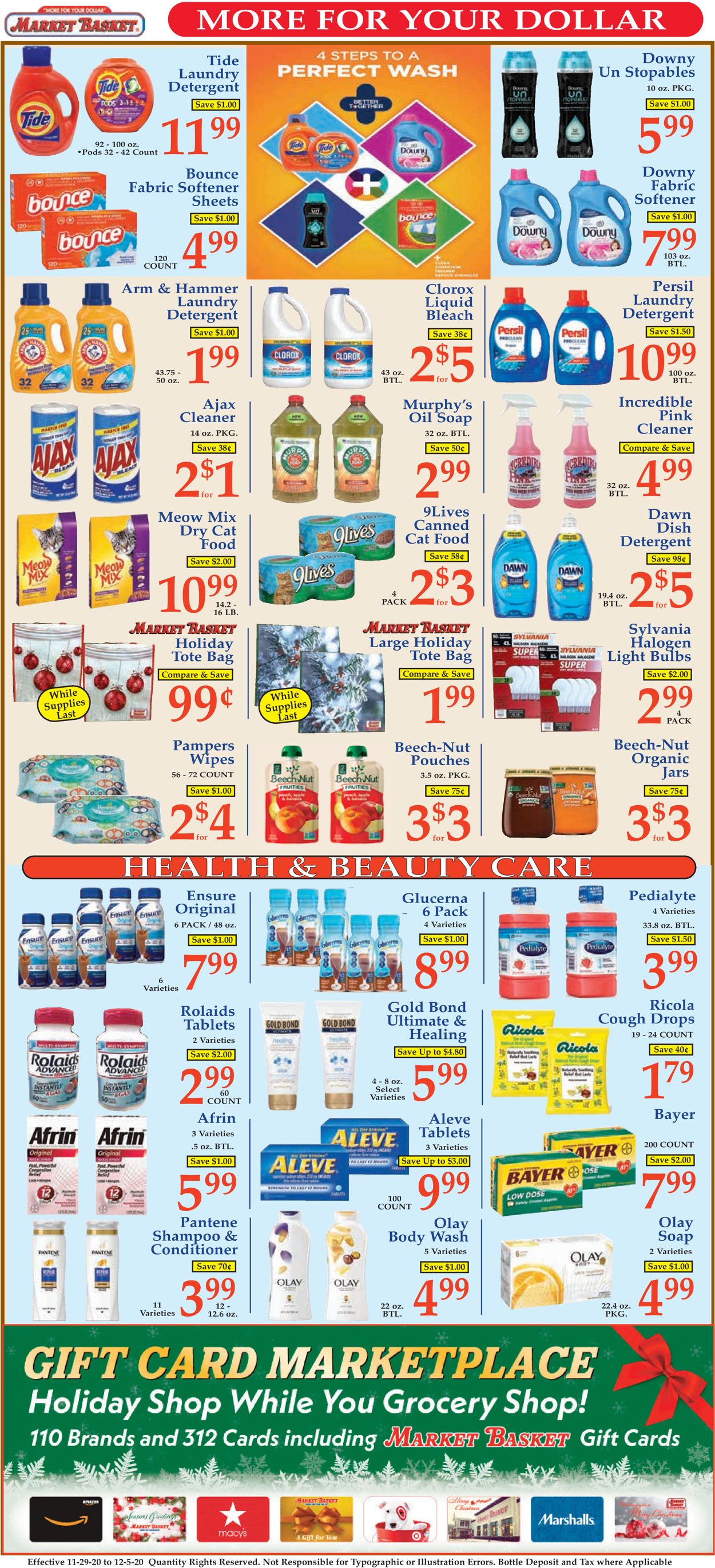 Market Basket Weekly Ad Circular - valid 11/29-12/05/2020 (Page 9)