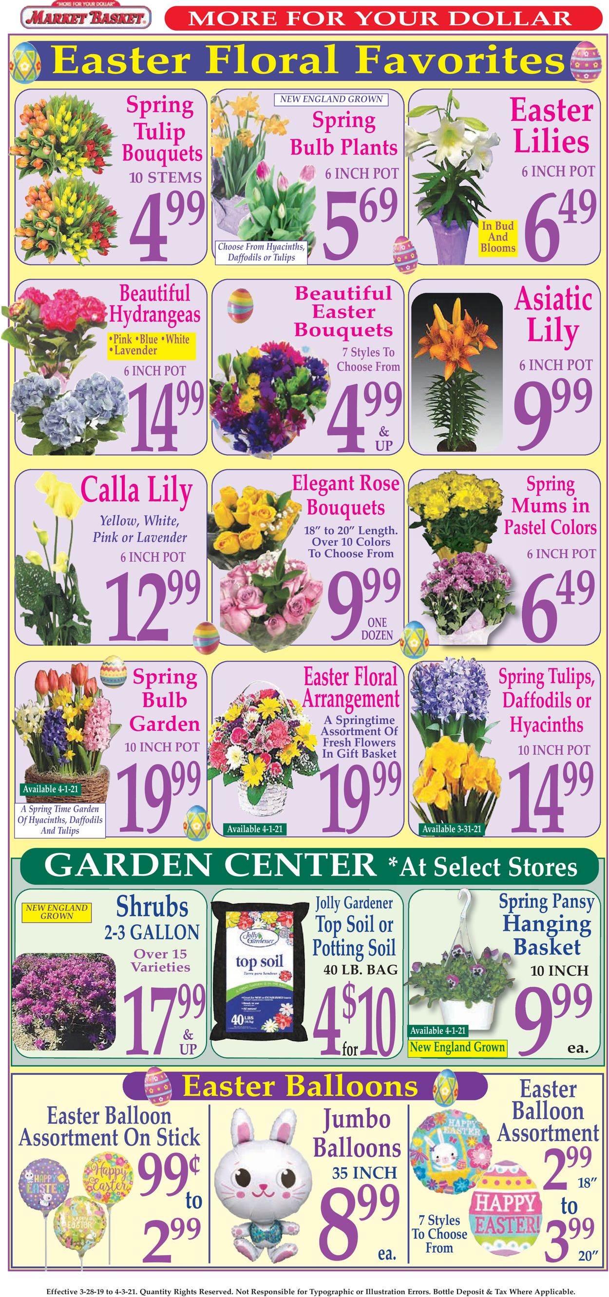 Market Basket  Easter 2021 ad Weekly Ad Circular - valid 03/28-04/03/2021 (Page 3)