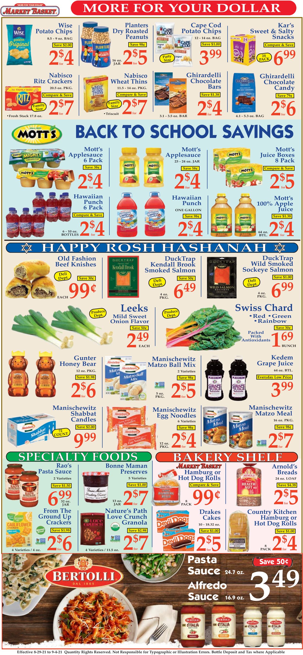 Market Basket Weekly Ad Circular - valid 08/29-09/04/2021 (Page 7)