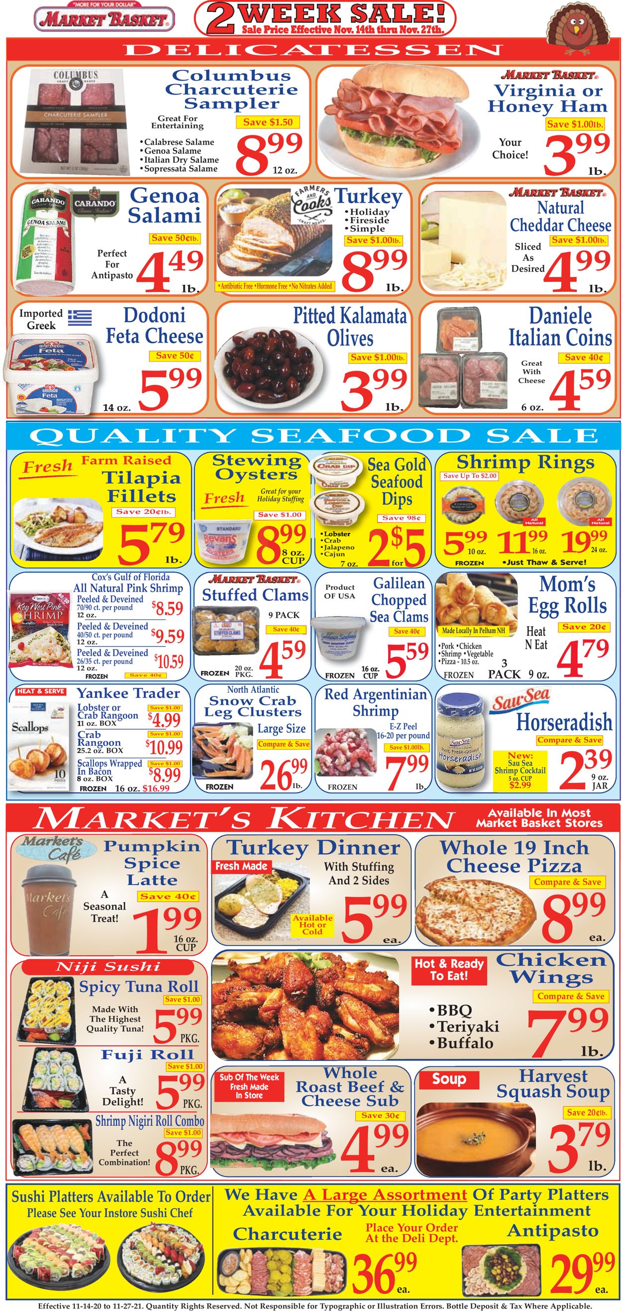Market Basket Weekly Ad Circular - valid 11/14-11/27/2021 (Page 2)