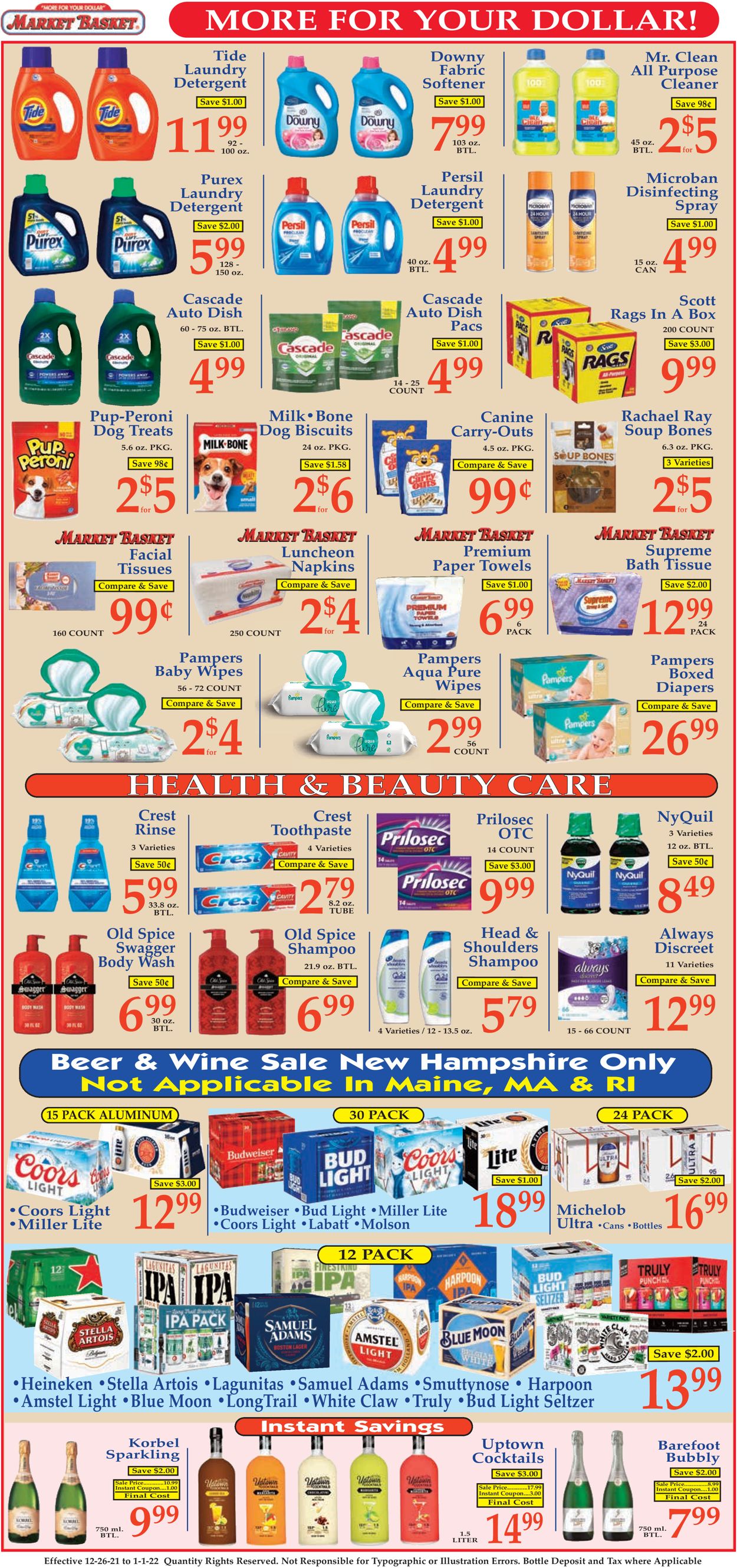 Market Basket Weekly Ad Circular - valid 12/26-01/01/2022 (Page 7)