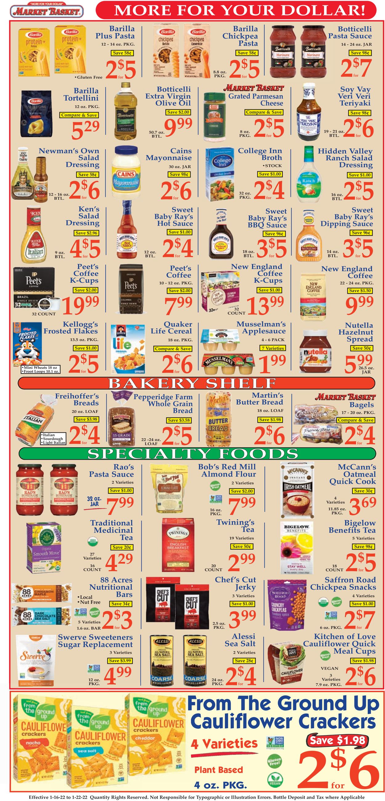 Market Basket Weekly Ad Circular - valid 01/16-01/22/2022 (Page 7)