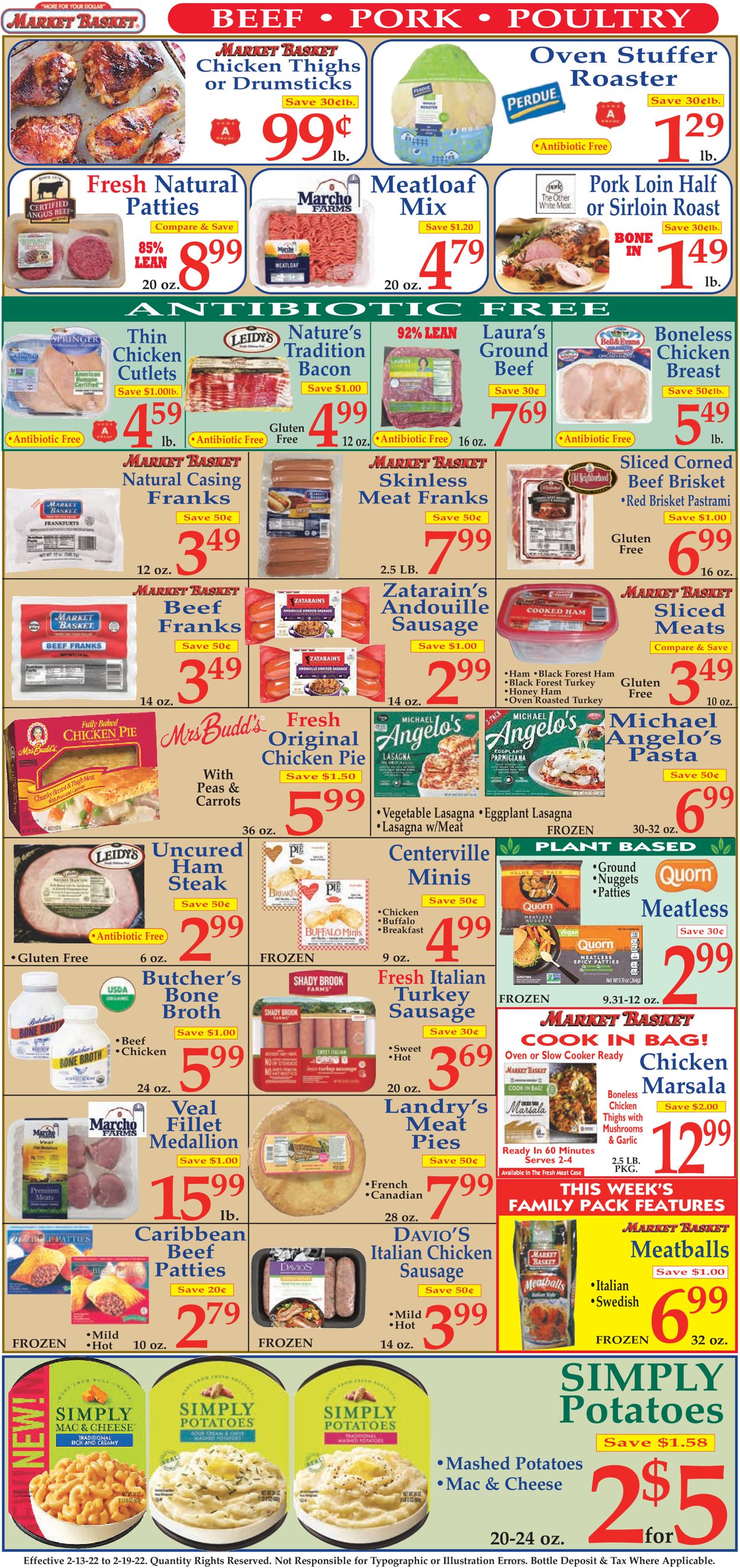 Market Basket Weekly Ad Circular - valid 02/13-02/19/2022 (Page 4)