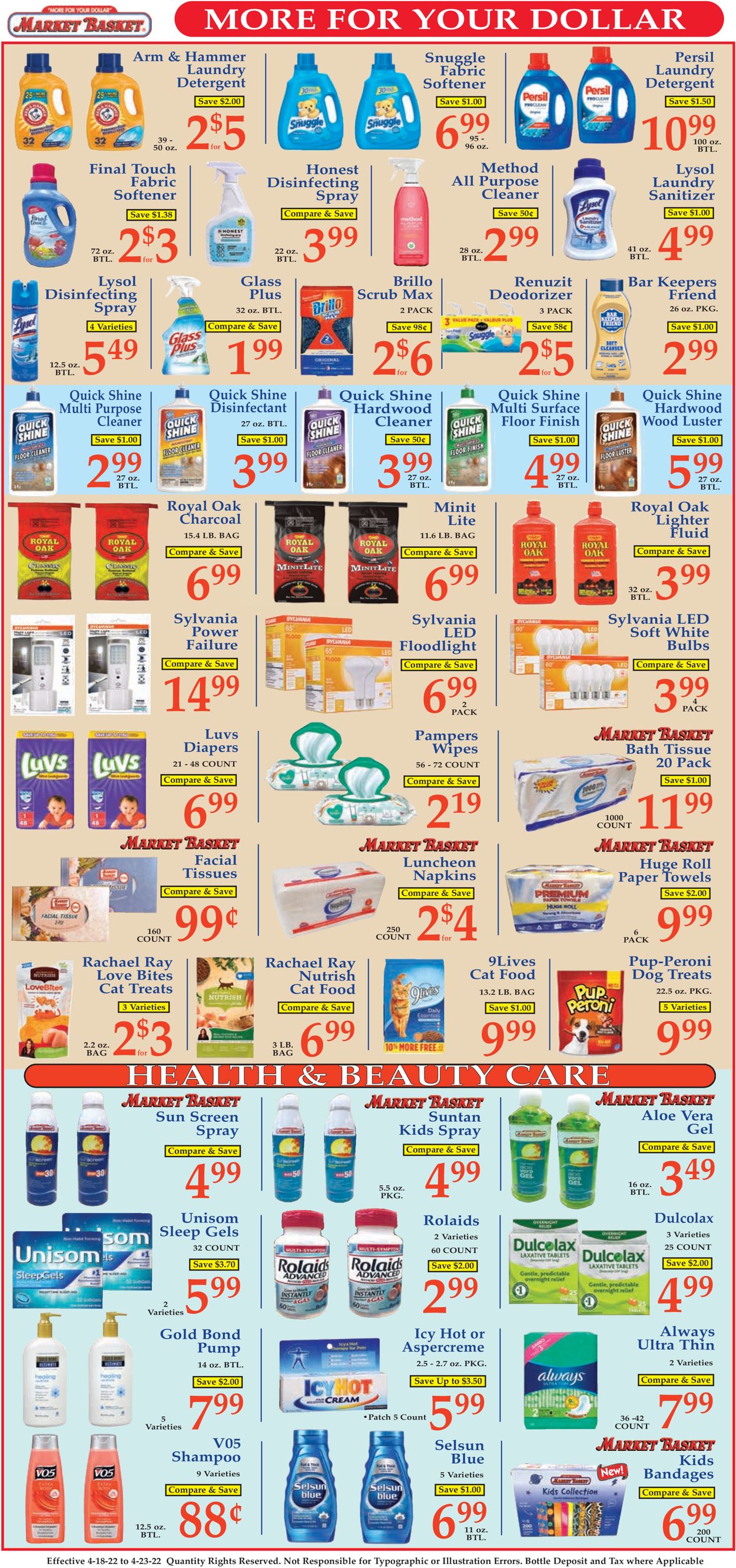Market Basket Weekly Ad Circular - valid 04/18-04/23/2022 (Page 9)